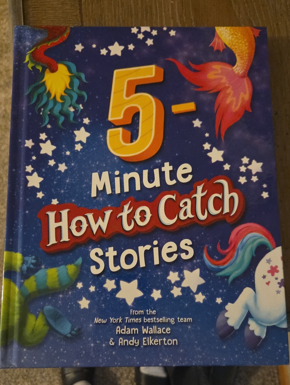 5-Minute How to Catch Stories - Blue Illustrated Children's Book